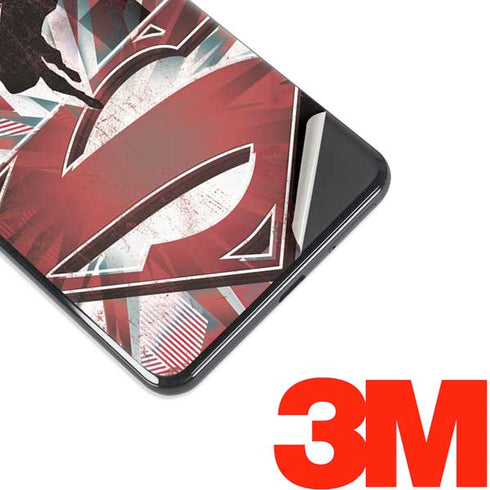 DC Comics Superman Red Pattern Google Pixel 3 XL Skin